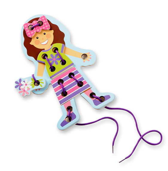 Melissa & Doug: My First Lacing Doll image