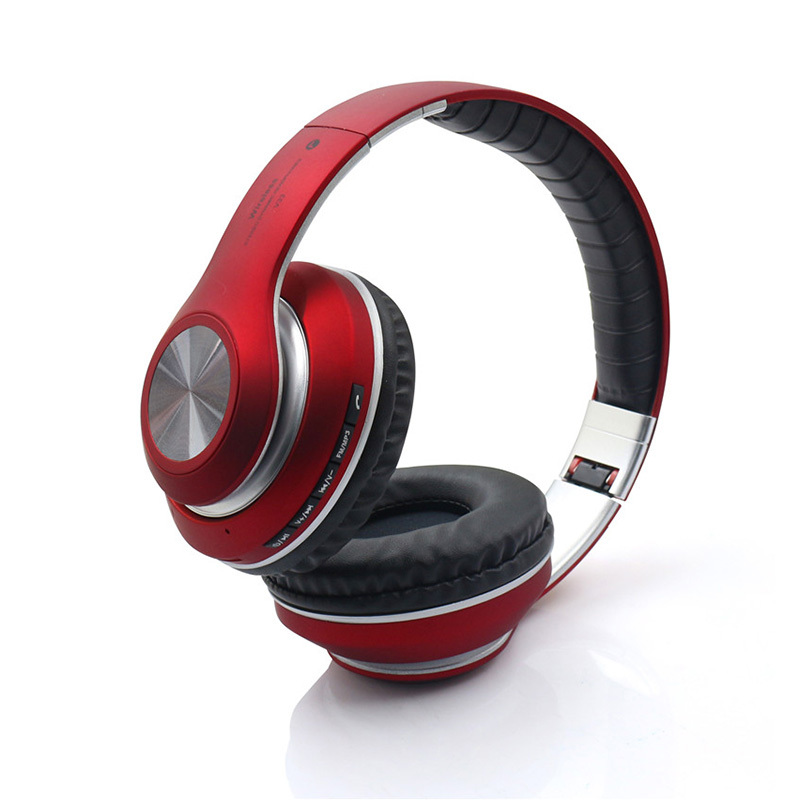 Ape Basics: Wireless Bluetooth Foldable Headset - Red