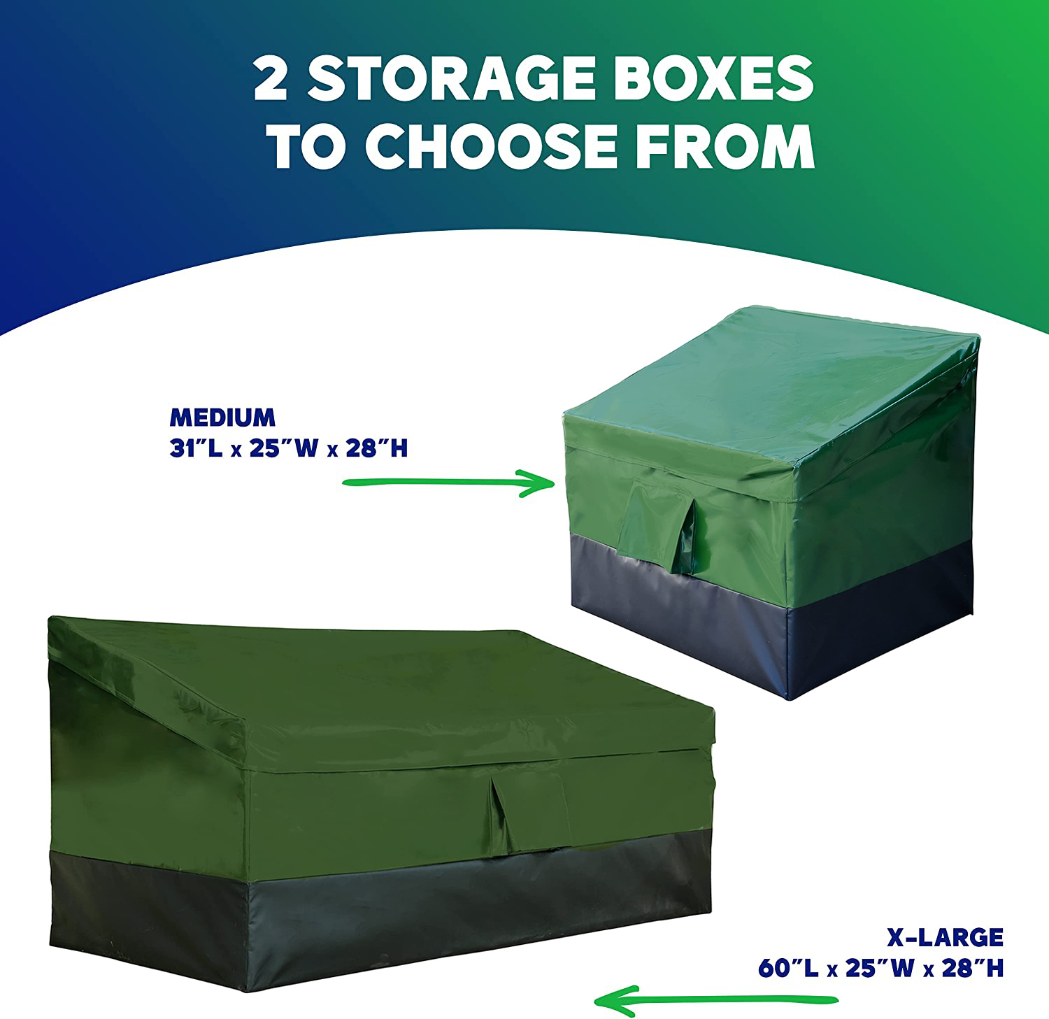 Buy Foldable Heavy Duty Outdoor Storage Box Large at Mighty Ape NZ