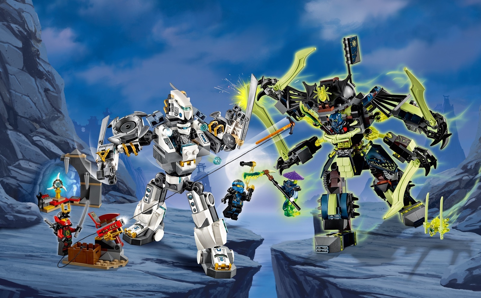 ninjago titan mech battle