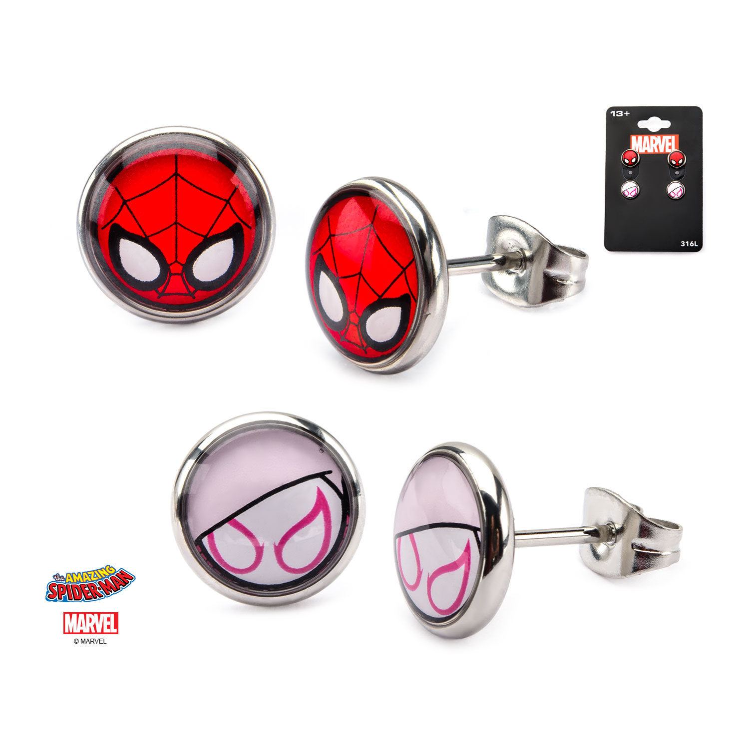 Marvel: Spider-Gwen - Earrings Set