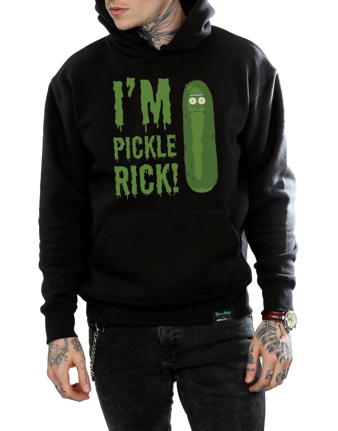 Rick and Morty: I'm Pickle Rick Hoodie (Large)