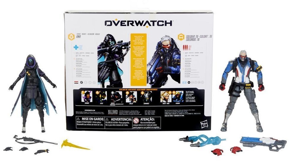 Overwatch: Ultimates Series 6" Dual Pack - Soldier: 76 & Ana (Shrike) image