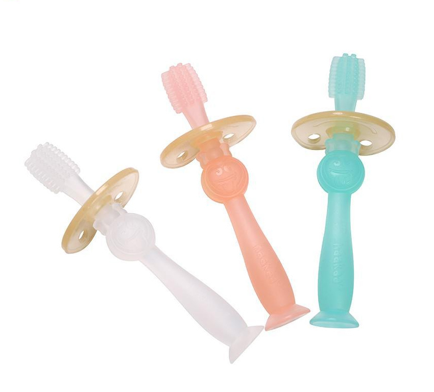 Haakaa: 360 Baby Toothbrush - Pink image