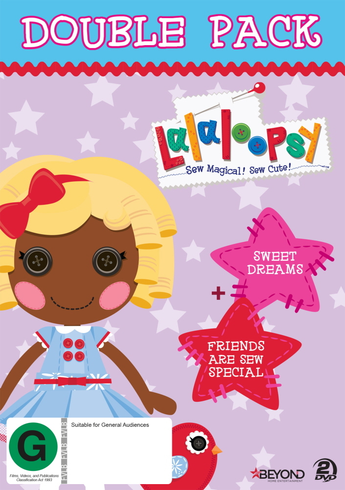 Lalaloopsy Double Pack 1 DVD Buy Now at Mighty Ape Australia