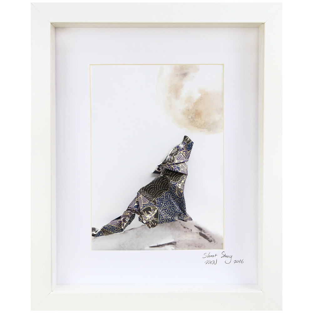 Wolf Small Frame (White) image