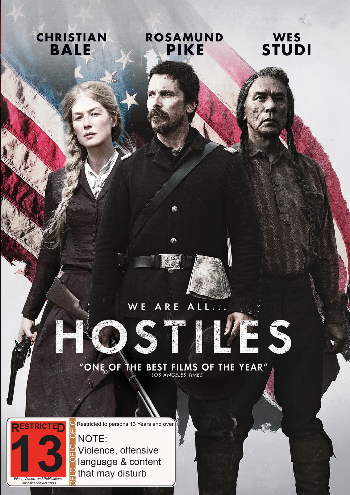 Hostiles on DVD image