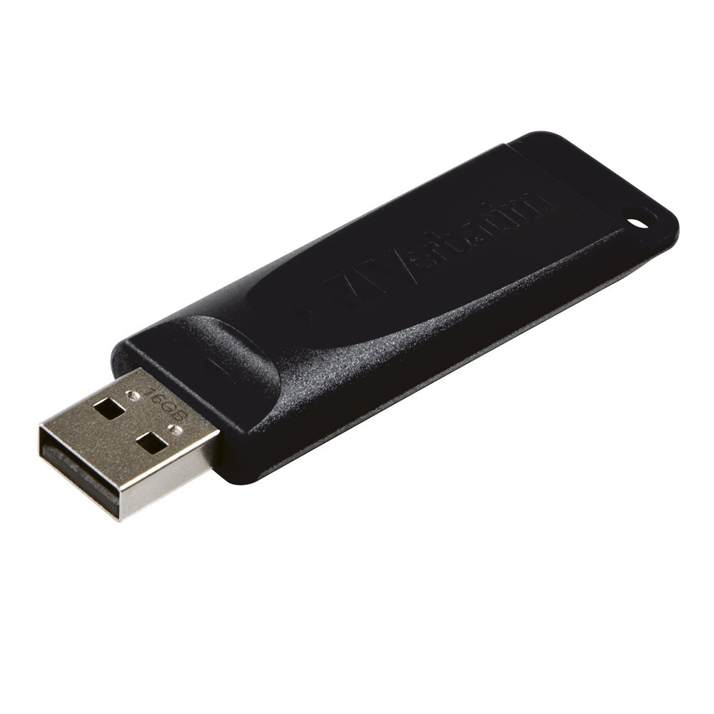 Verbatim Store'n'Go Slider USB 2.0 Drive - 16GB (Black)