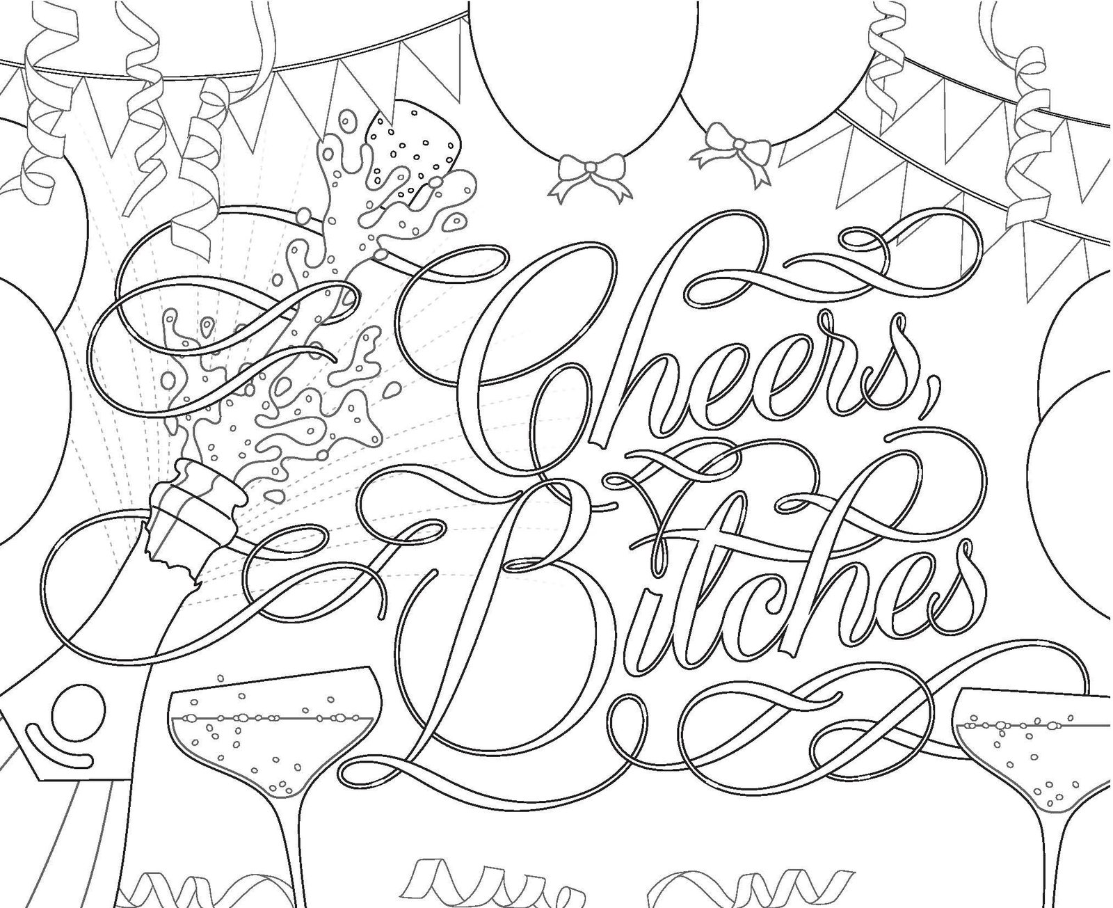 Download Fucking Awesome Coloring Book | Calligraphuck Book | In-Stock - Buy Now | at Mighty Ape NZ