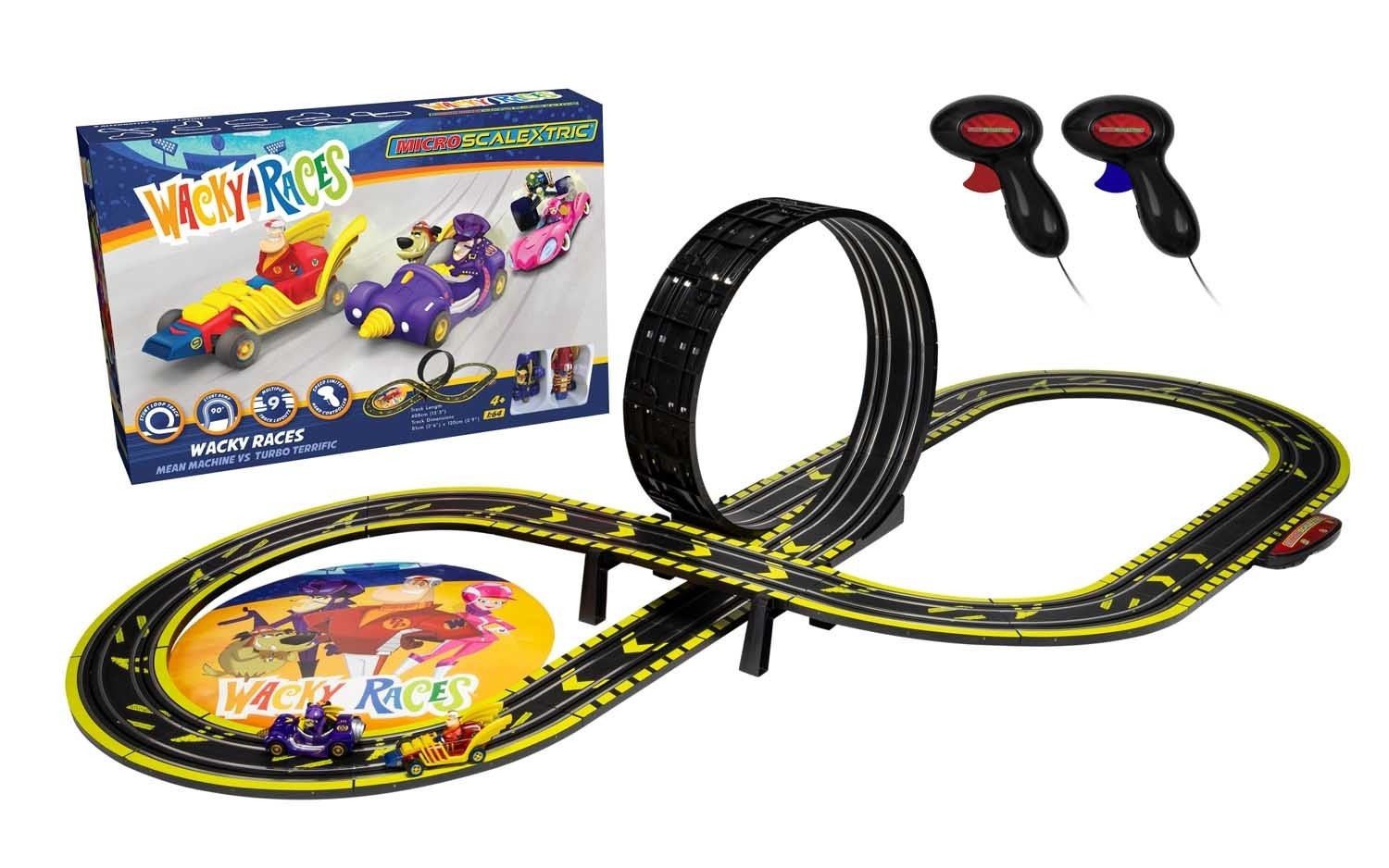 Wacky Races Micro Slot Car Set at Mighty Ape NZ