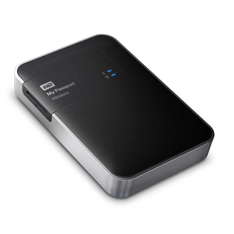 1TB WD My Passport Wireless USB 3.0 Portable Hard Drive image