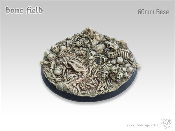 Tabletop-Art: Bonefield Roundbase - (60mm)