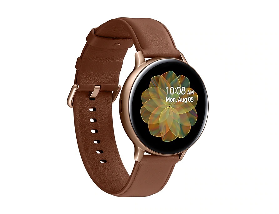 Samsung Galaxy Watch Active 2 44mm - Stainless Steel Gold | at Mighty Ape  Australia