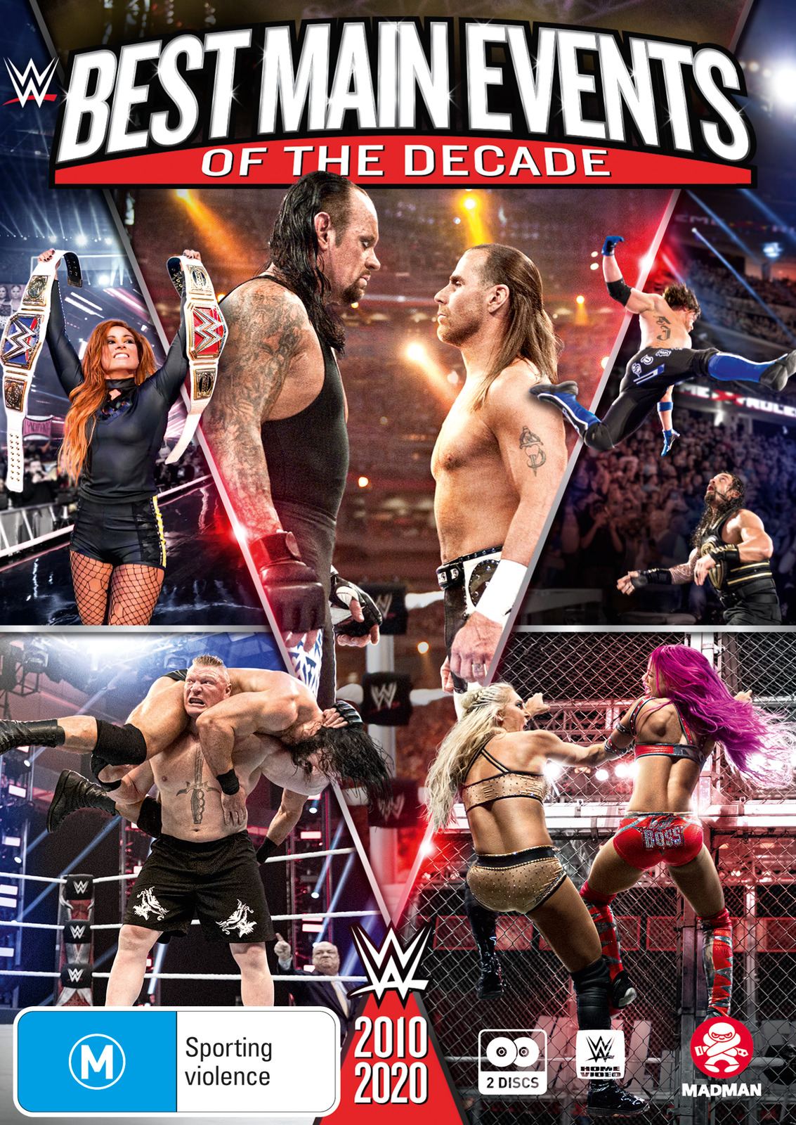 WWE: Best of Main Events of The Decade 2010-2020 on DVD image