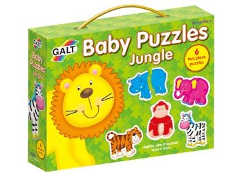 Galt Baby Puzzles - Jungle (Set 6)