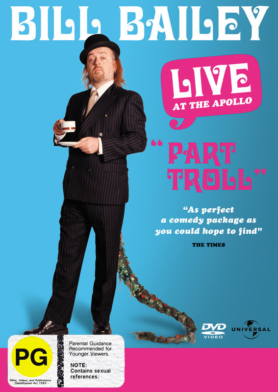 Bill Bailey - Live At The Apollo: Part Troll on DVD