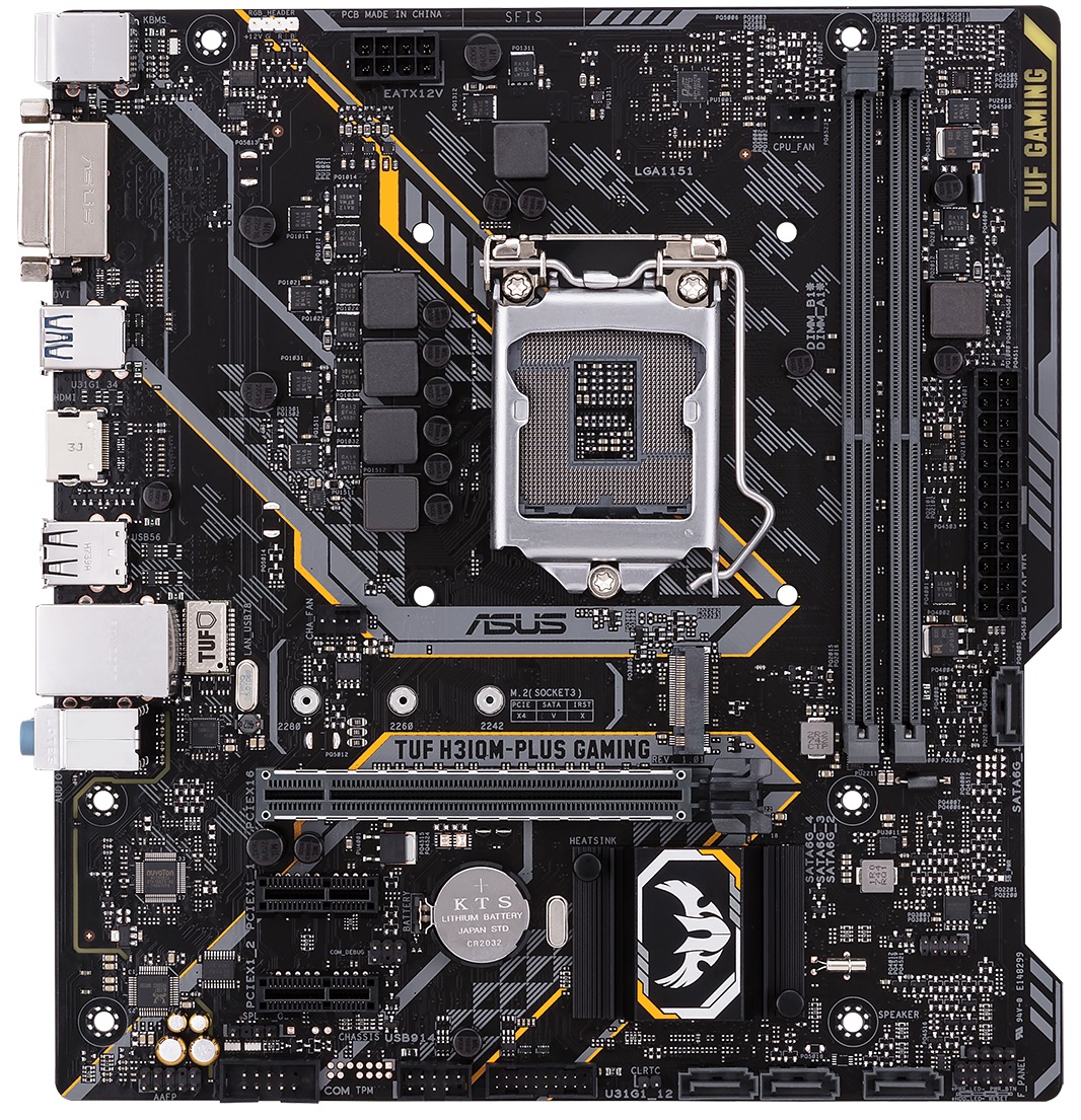 ASUS TUF H310M-PLUS GAMING Motherboard