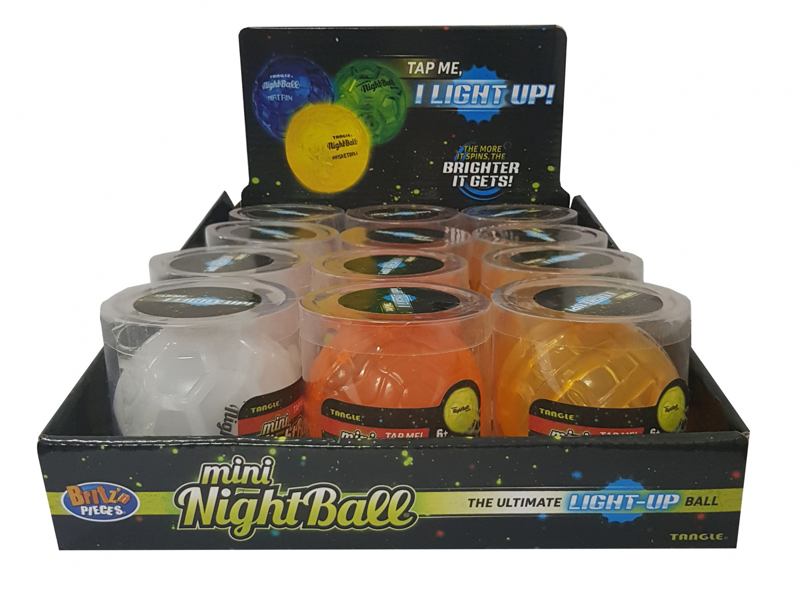 Britz 'n Pieces: Nightball Mini Ball - Soccer image