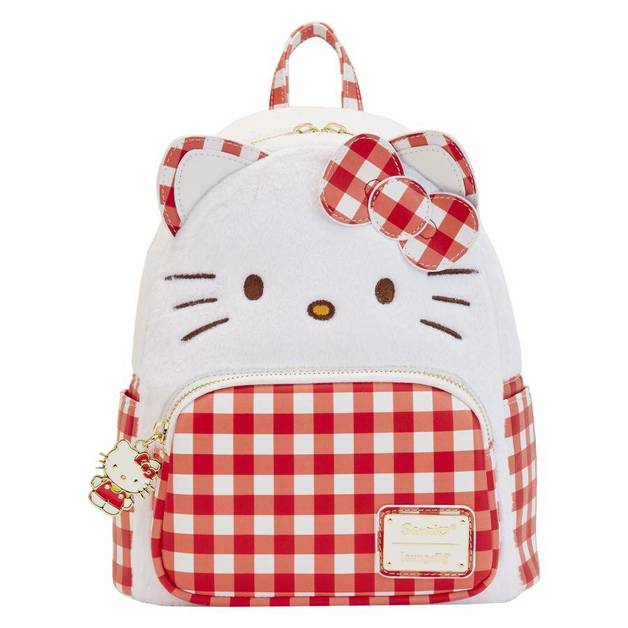 Loungefly Sanrio Hello Kitty Gingham Mini Backpack at Mighty Ape NZ