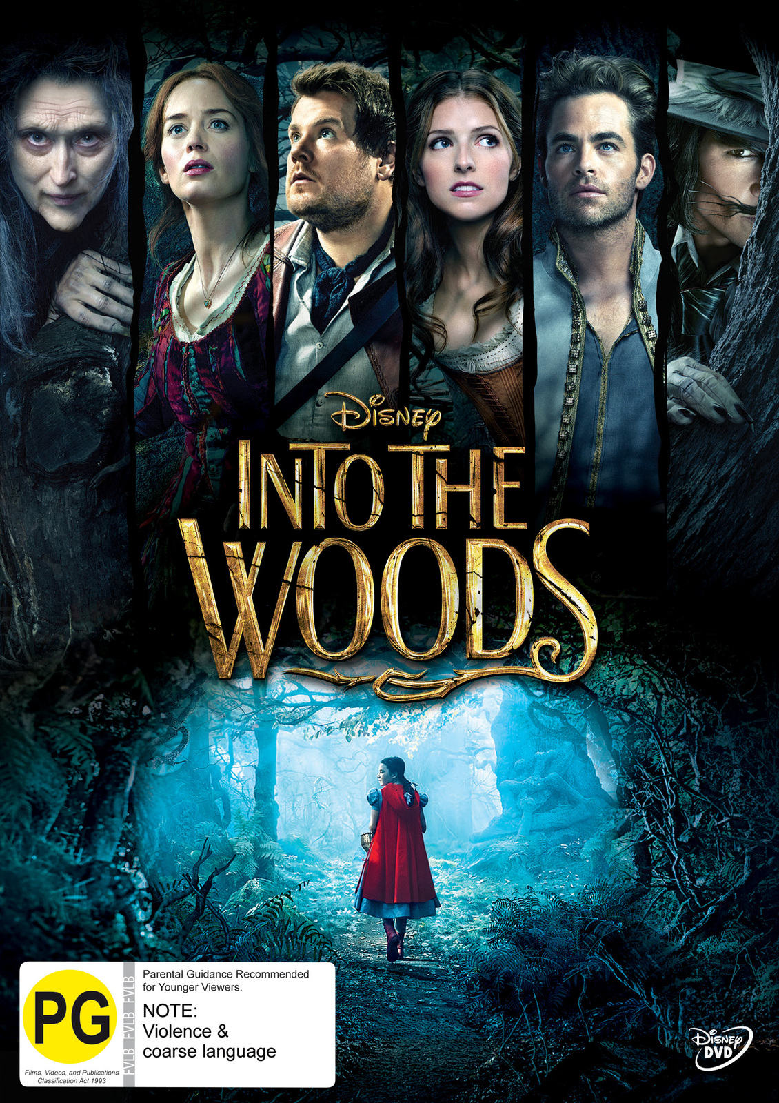 Into The Woods on DVD image