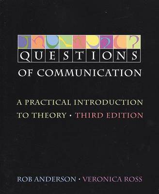 Questions of Communication 3e on Paperback by R Anderson