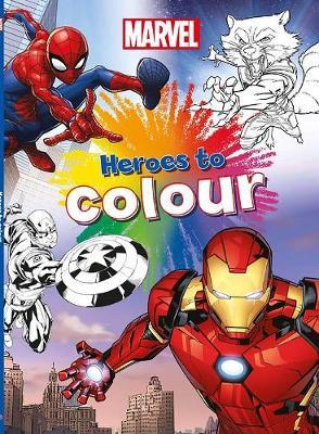 Marvel Heroes to Colour by Parragon Books Ltd image