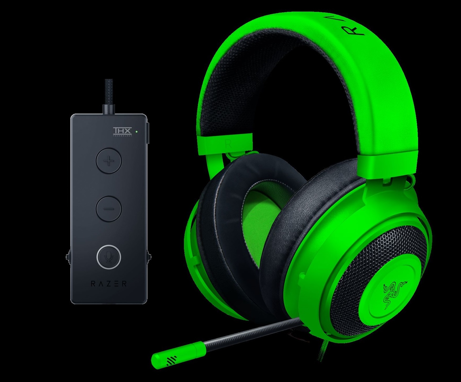 Razer Kraken Tournament Edition Gaming Headset - Green on PC