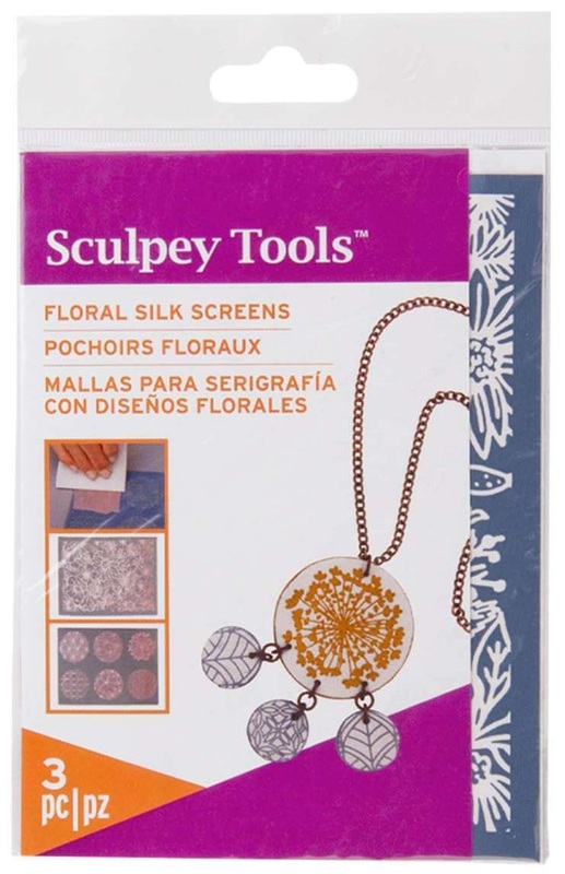 Buy Sculpey Silk Screen Set Floral at Mighty Ape NZ