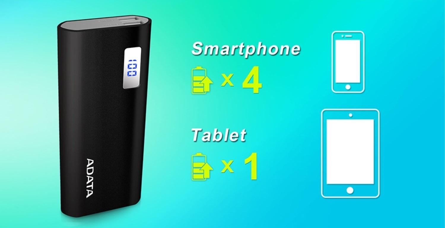 ADATA P12500D 12500mAh Power Bank image