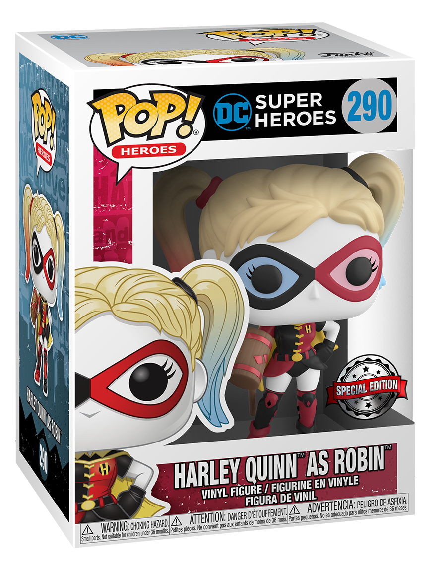 Harley Quinn (as Robin) - Pop! Vinyl Figure image