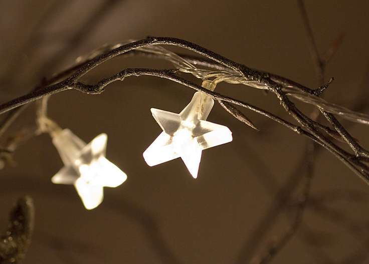 Star Pentacle - 20 LED String Lights