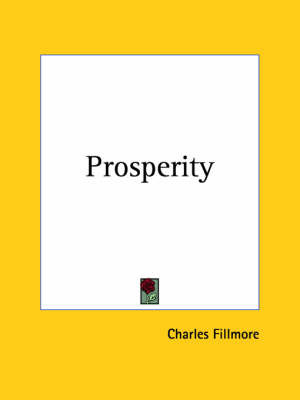Prosperity (1936) by Charles Fillmore image