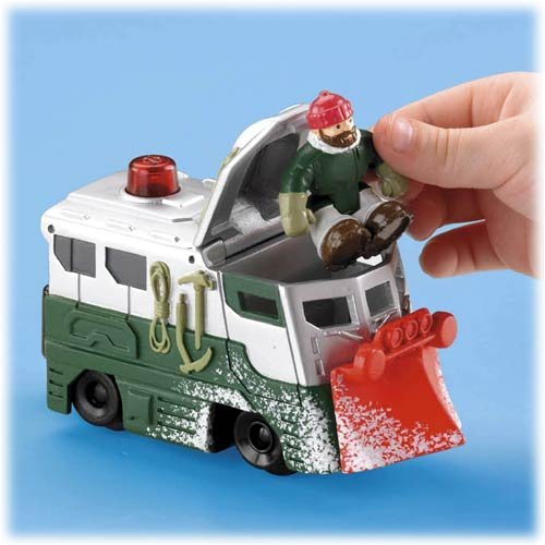 Fisher Price GeoTrax Rail and Road R/C Set - Alpine & Will image