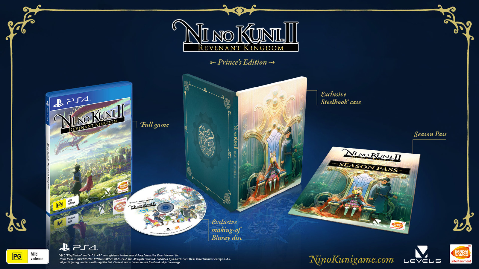 Ni no Kuni II: Revenant Kingdom Prince's Edition for PS4 image