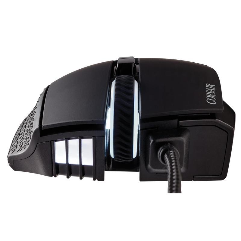 Corsair Scimitar Elite RGB MMO Gaming Mouse - Black for PC image