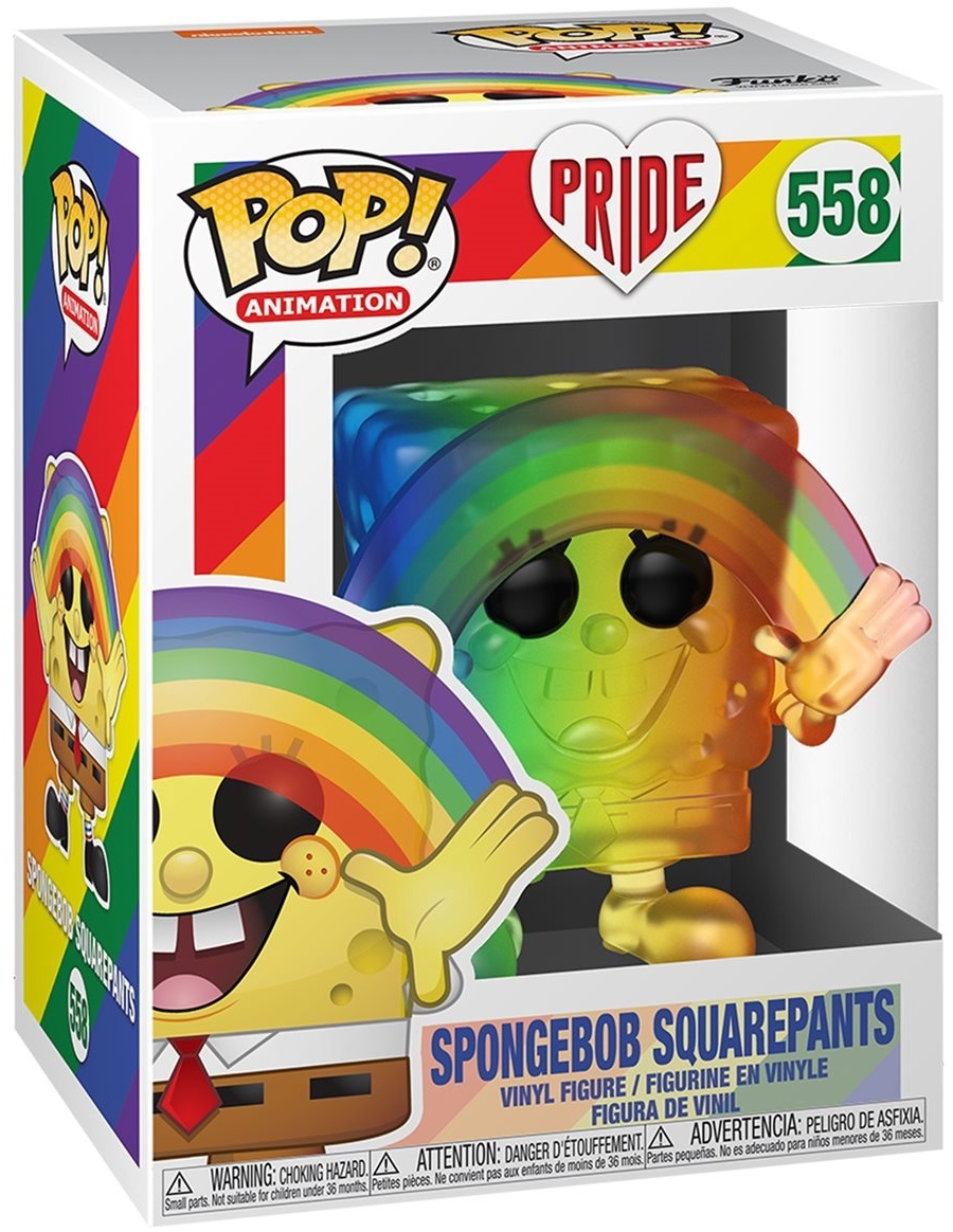 Pride 2020 - SpongeBob (Rainbow) - Pop! Vinyl Figure