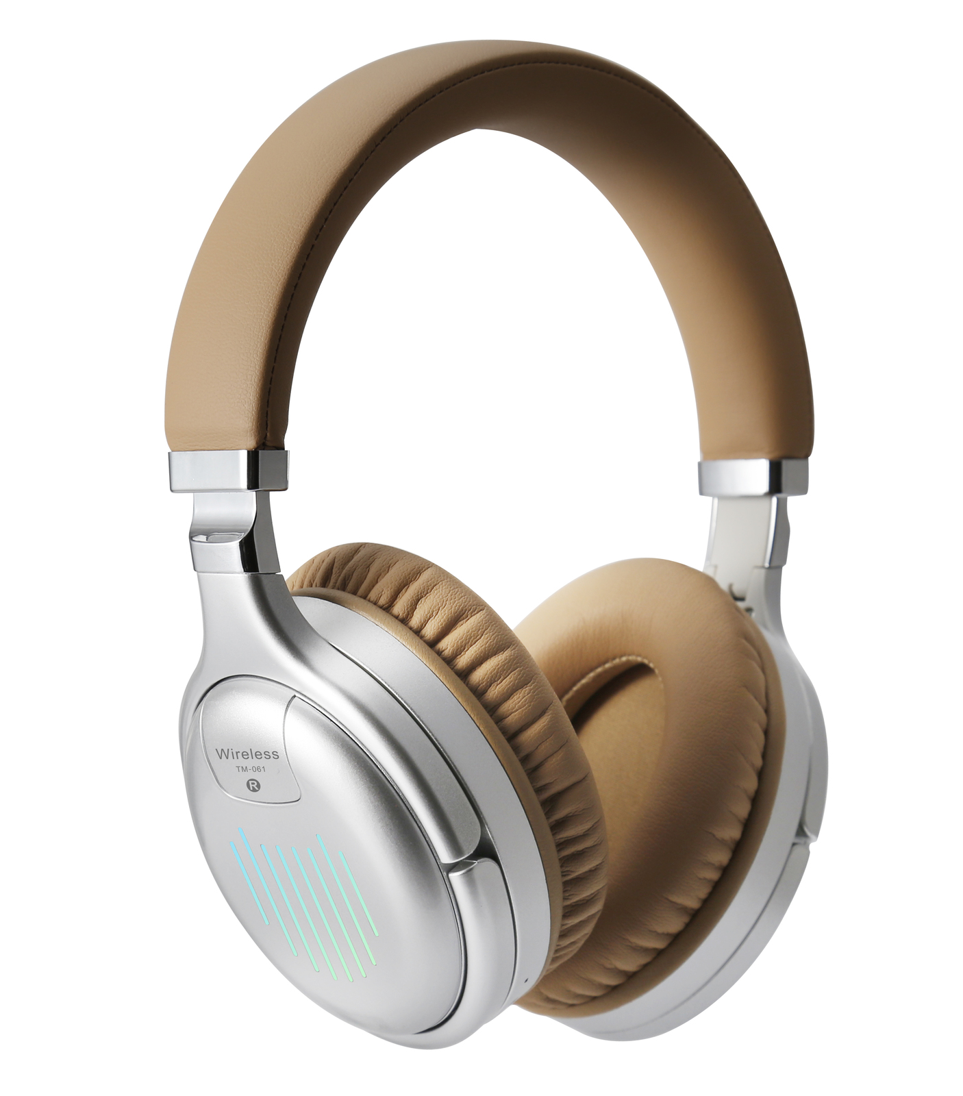 True Wireless Headphones 3D Stereo Bluetooth Foldable Earphone Silver