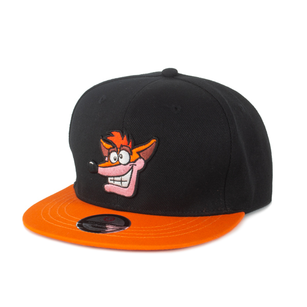Crash Bandicoot Classic Crash Snapback Hat Men's at Mighty Ape NZ