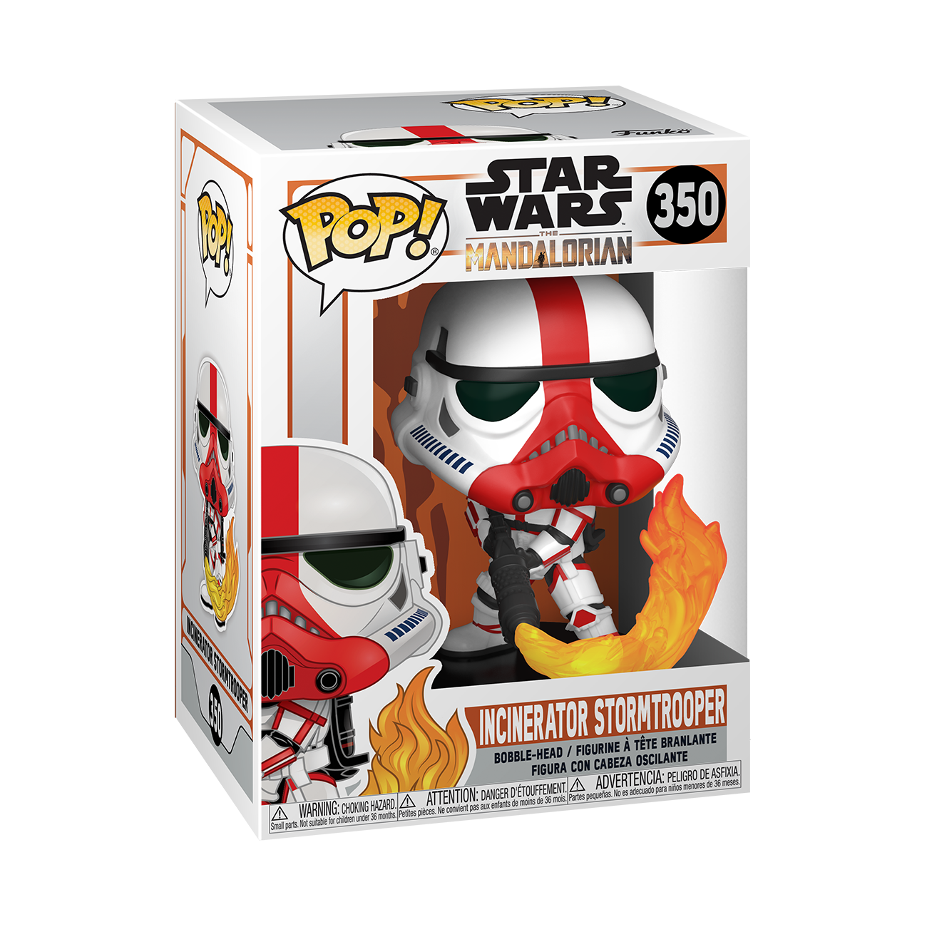 Star Wars: The Mandalorian - Incinerator Stormtrooper Pop! Vinyl Figure image