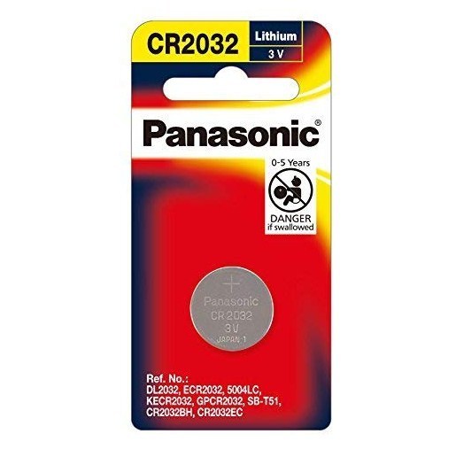 Panasonic CR2032 Lithium Button Cell Battery 3 V - Foto 3