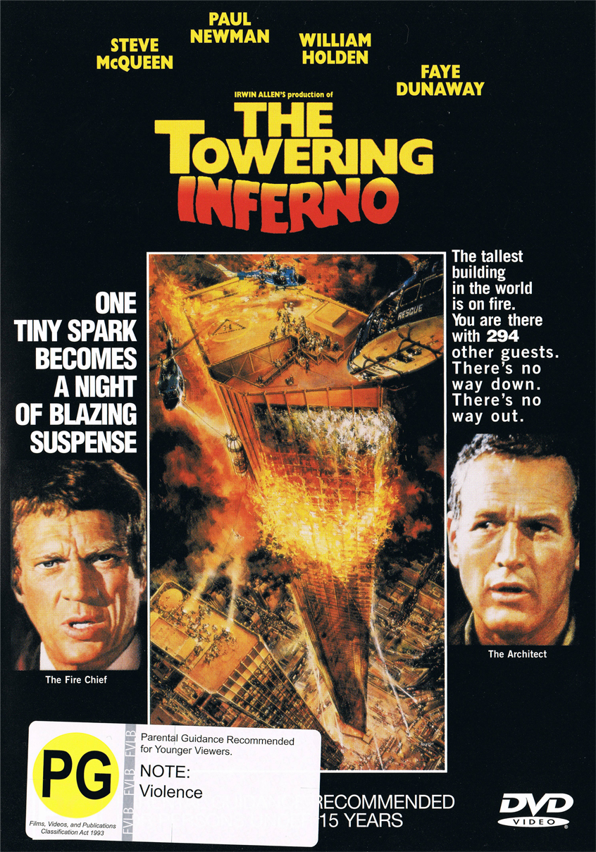 Towering Inferno on DVD image