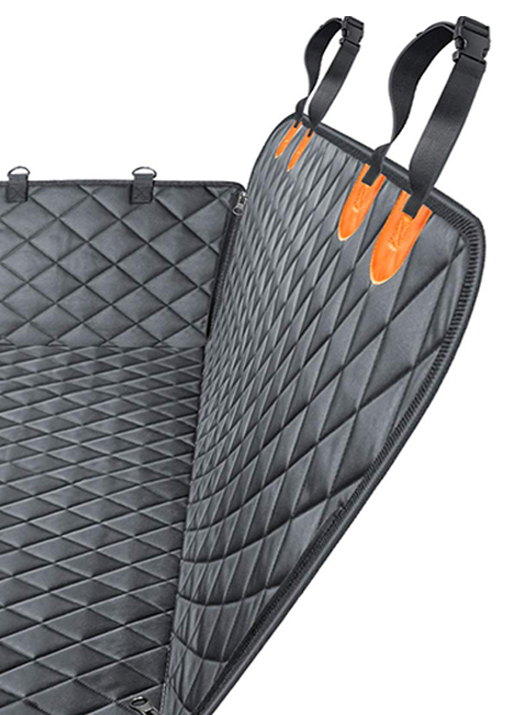 Buy Waterproof Anti Slip Washable Backseat Car Cover with Pockets at