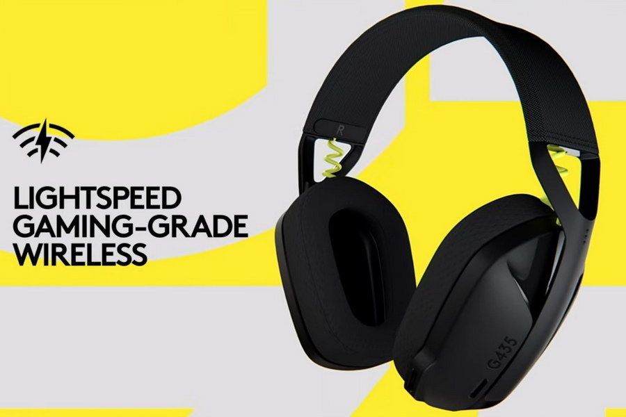 Logitech G435 LIGHTSPEED Wireless Gaming Headset Black InStock