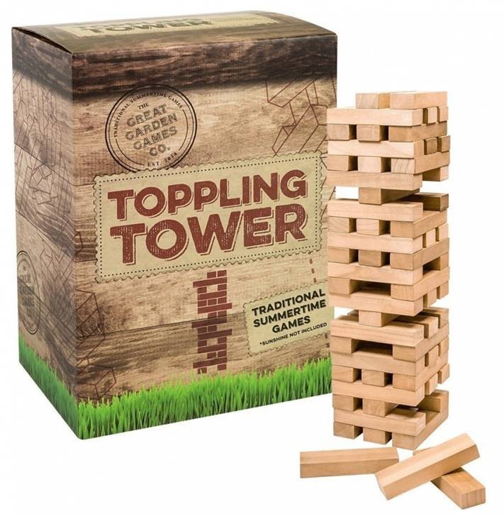 Buy Garden Games Toppling Tower at Mighty Ape NZ