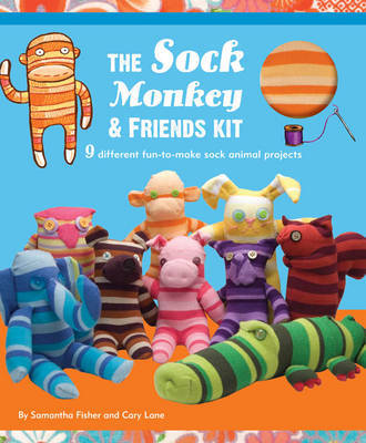 Sock Monkey and Friends Kit by Samantha Fisher image