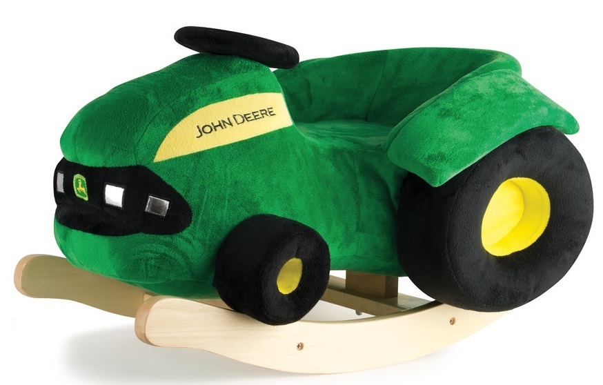 John Deere: Plush Rocking Tractor Ride-On image