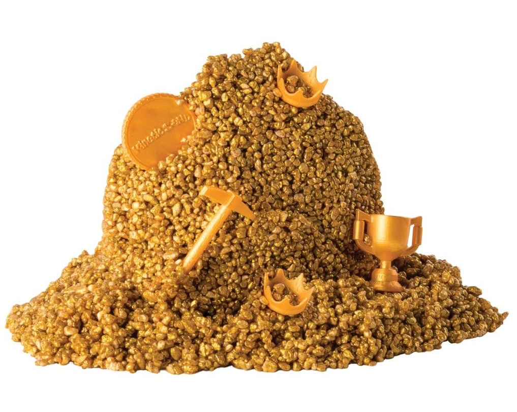 Kinetic Sand: Kinetic Rock Pack – Gold