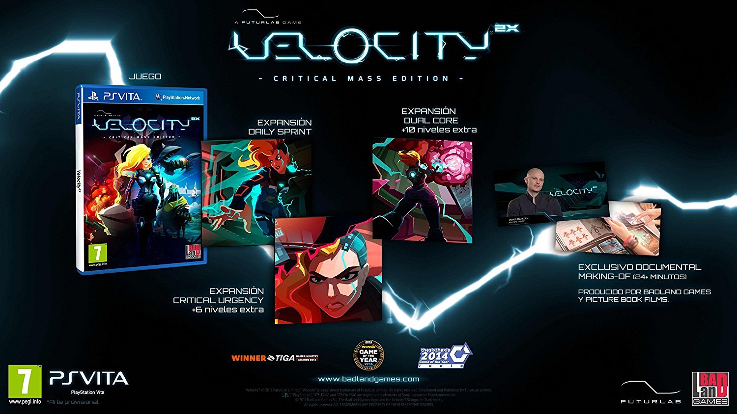 Velocity 2X Critical Mass Edition for PlayStation Vita image