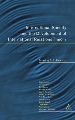 International Society and the Development of International Relations Theory by Roberson image