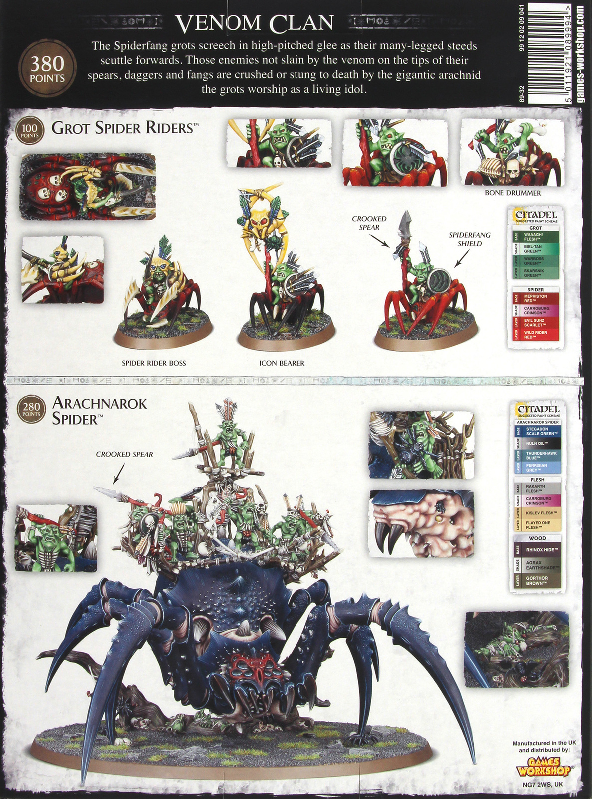 Warhammer Age of Sigmar: Spiderfang Grotz Venom Clan image